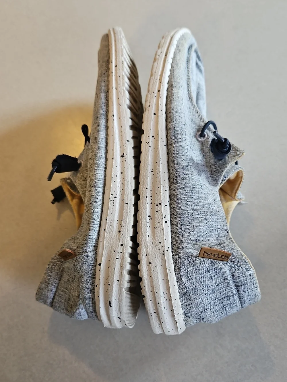 Hey Dude Wendy Chambray White Blue